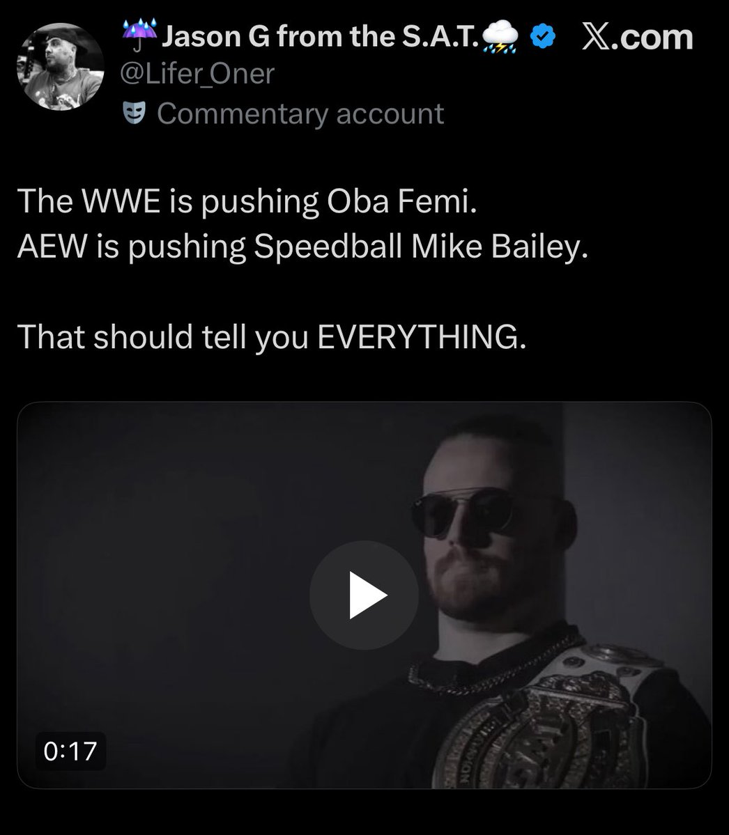 Cringe Wrestling Takes tweet media