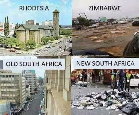 Come on people. Stop gunning for the ANC.Their South African decolonisation program is turning out to be a roaring success.