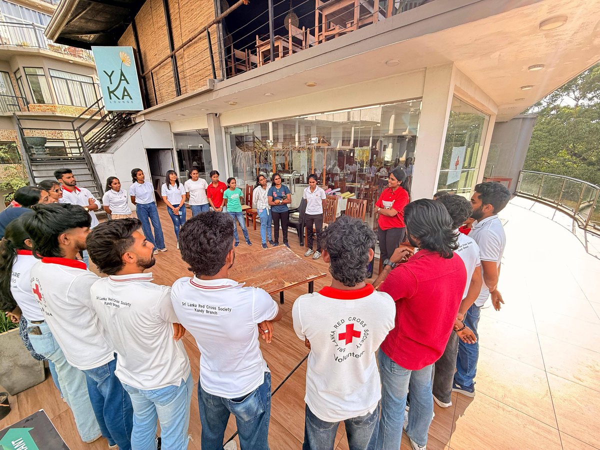 Sri Lanka Red Cross Society tweet media