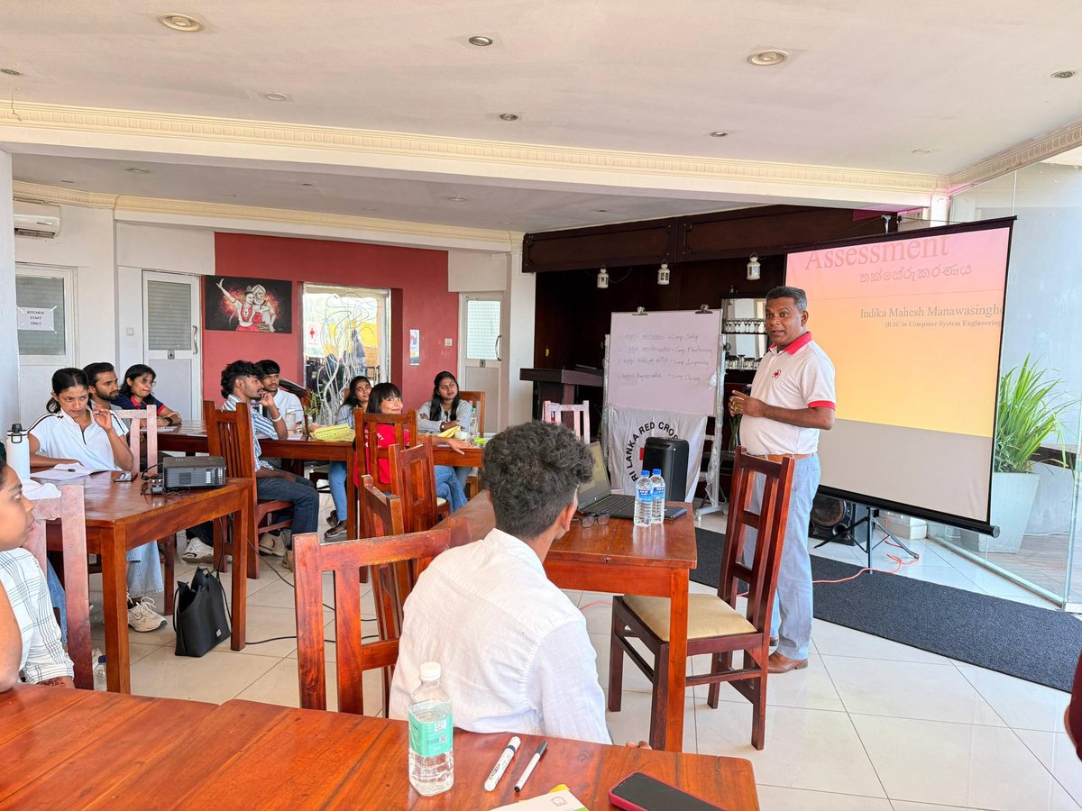 Sri Lanka Red Cross Society tweet media