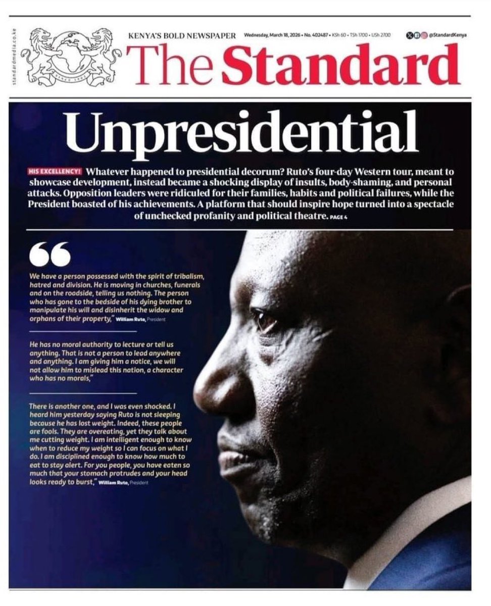 Dr. John Njenga Karugia PhD. tweet media