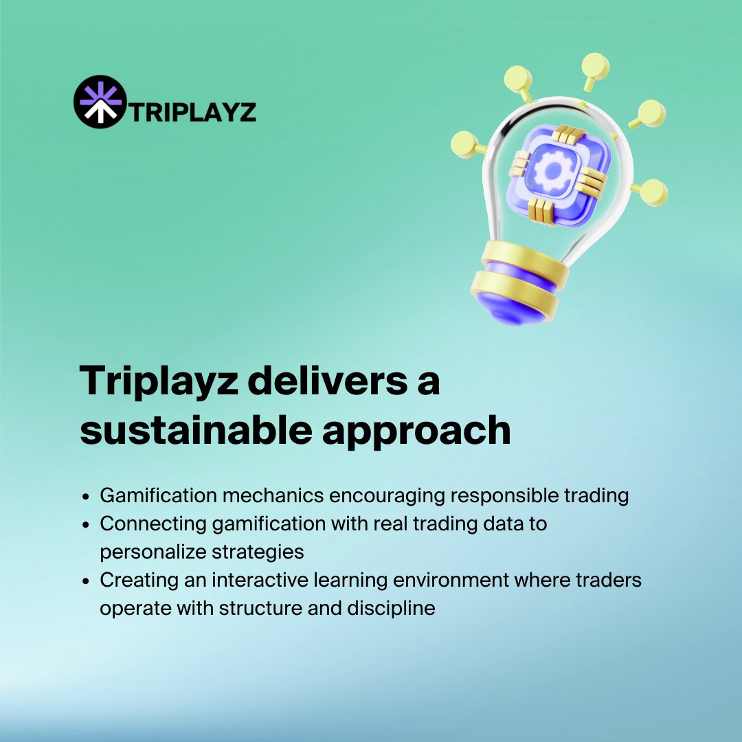 triplayz_tech's tweet photo. Gamification in Trading – When trading platforms become a driver of growth 🚀 

Gamification is becoming a key experience layer in modern trading platforms, enhancing userengagement and creating clear differentiation across the user journey.​

#Triplayz #WhereVisionsTakeShape https://t.co/WiPnKYu2WW