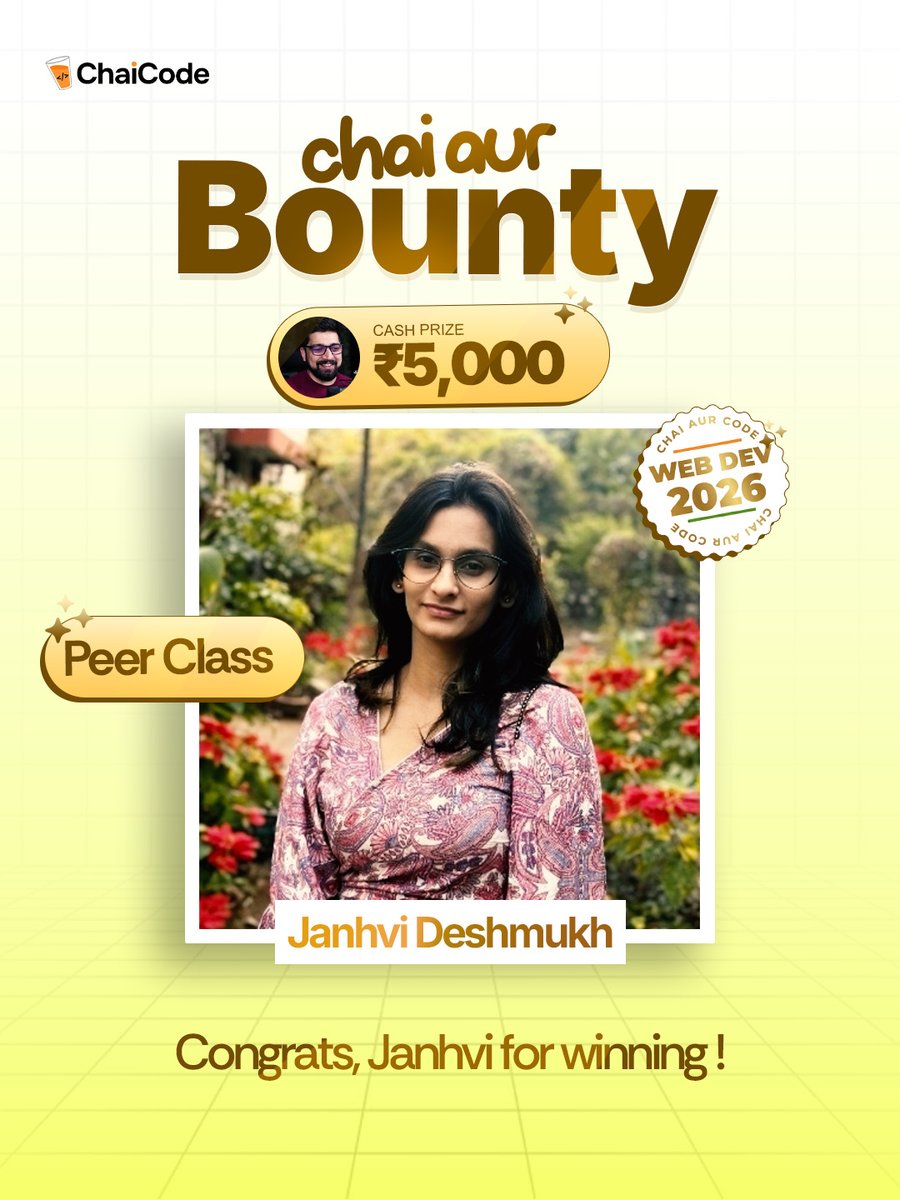 Chai Aur Code tweet media