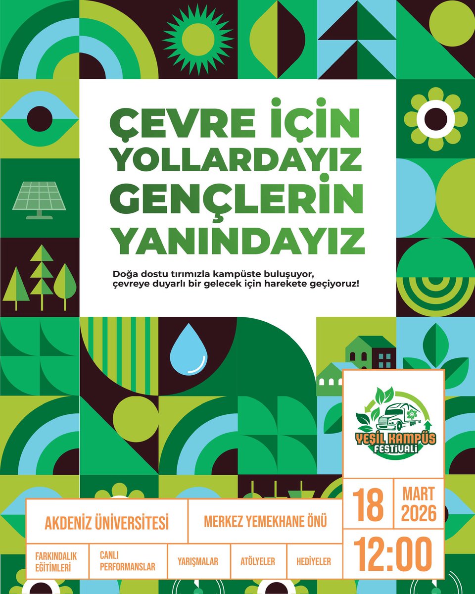 Yeşil Kampüs Festivali tweet media