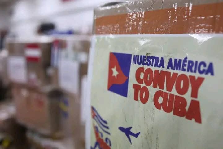 🇨🇺✊🏽 ¡Ya está en Cuba el Convoy Europeo con ayuda solidaria proveniente de Italia! 

Un puente de esperanza que une pueblos y fortalece la solidaridad. 

📷 Jorge Alejandro 
✍️Tomado de Naturaleza Secreta de Cuba 
 #NuestraAmericaConvoy
