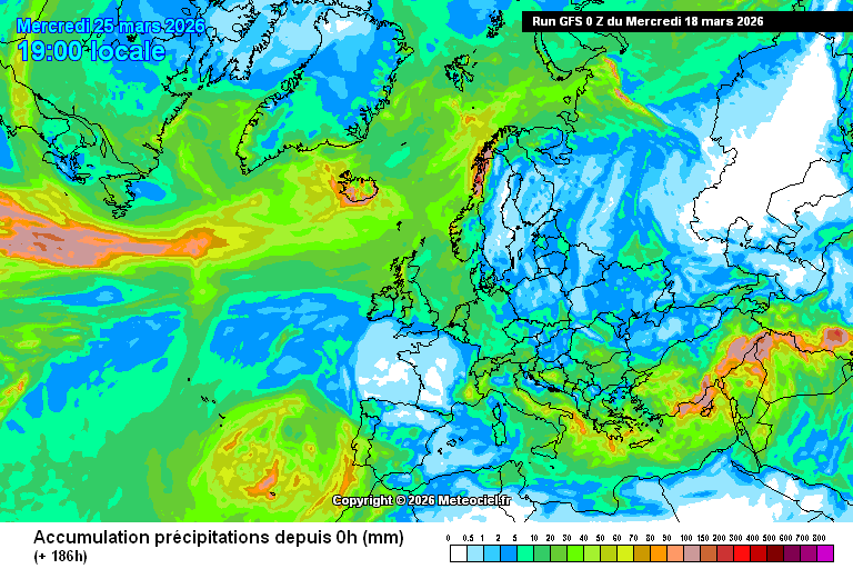 Gfs modeli sabah güncellemesine göre önümüzdeki bir haftalık toplam yağış sürecinde orta ve Doğu Karadeniz Bölgesi hariç ülke genelinde aralıklarla yağışlı bir periyot bekliyor. Özellikle yağışlar Akdeniz ve Güneydoğu Anadolu bölgesinde çok kuvvetli olması tahmin ediliyor. ☔☔☔