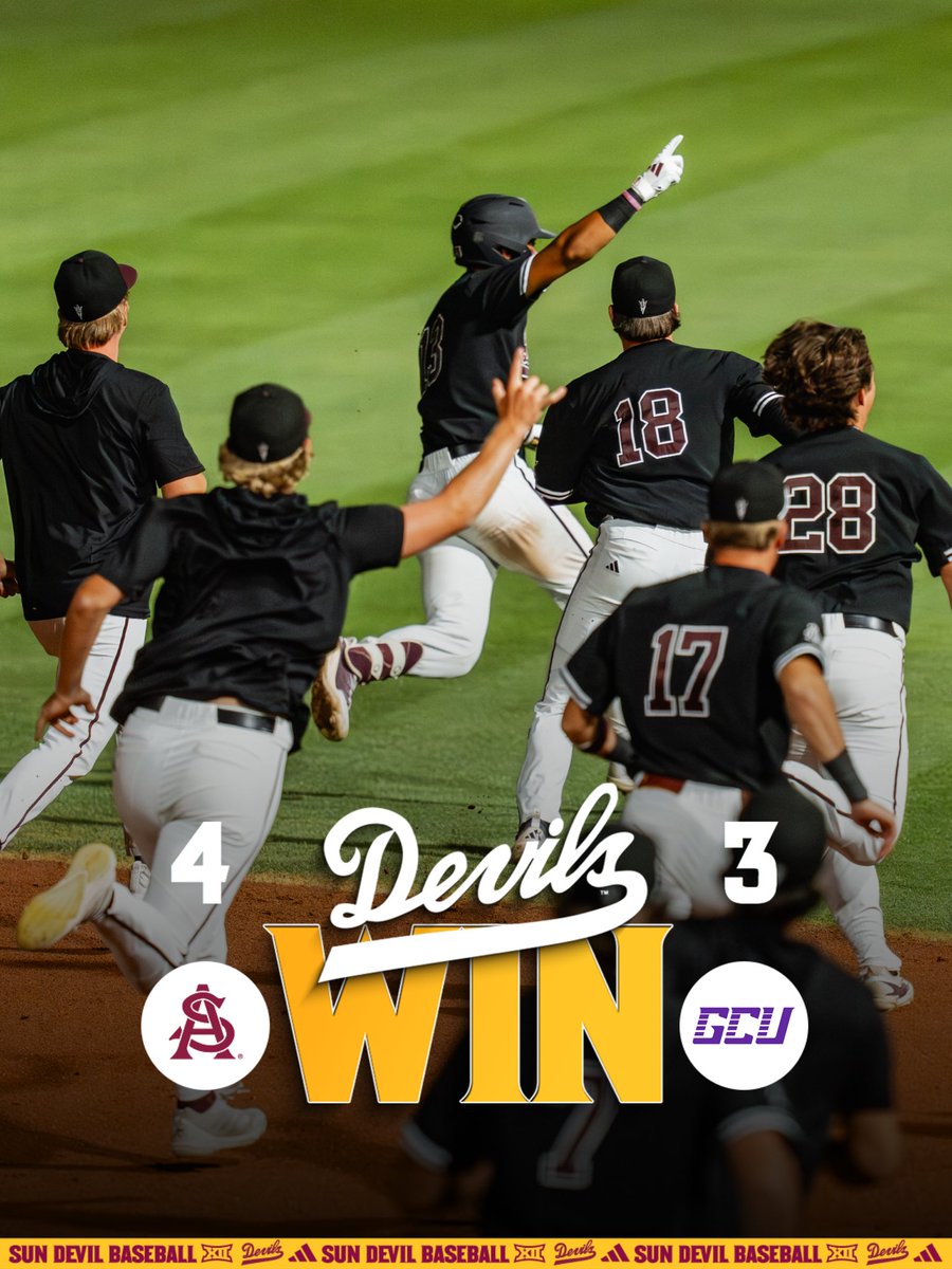 Sun Devil Baseball tweet media