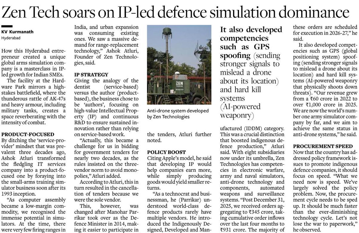 Zen Technologies tweet media