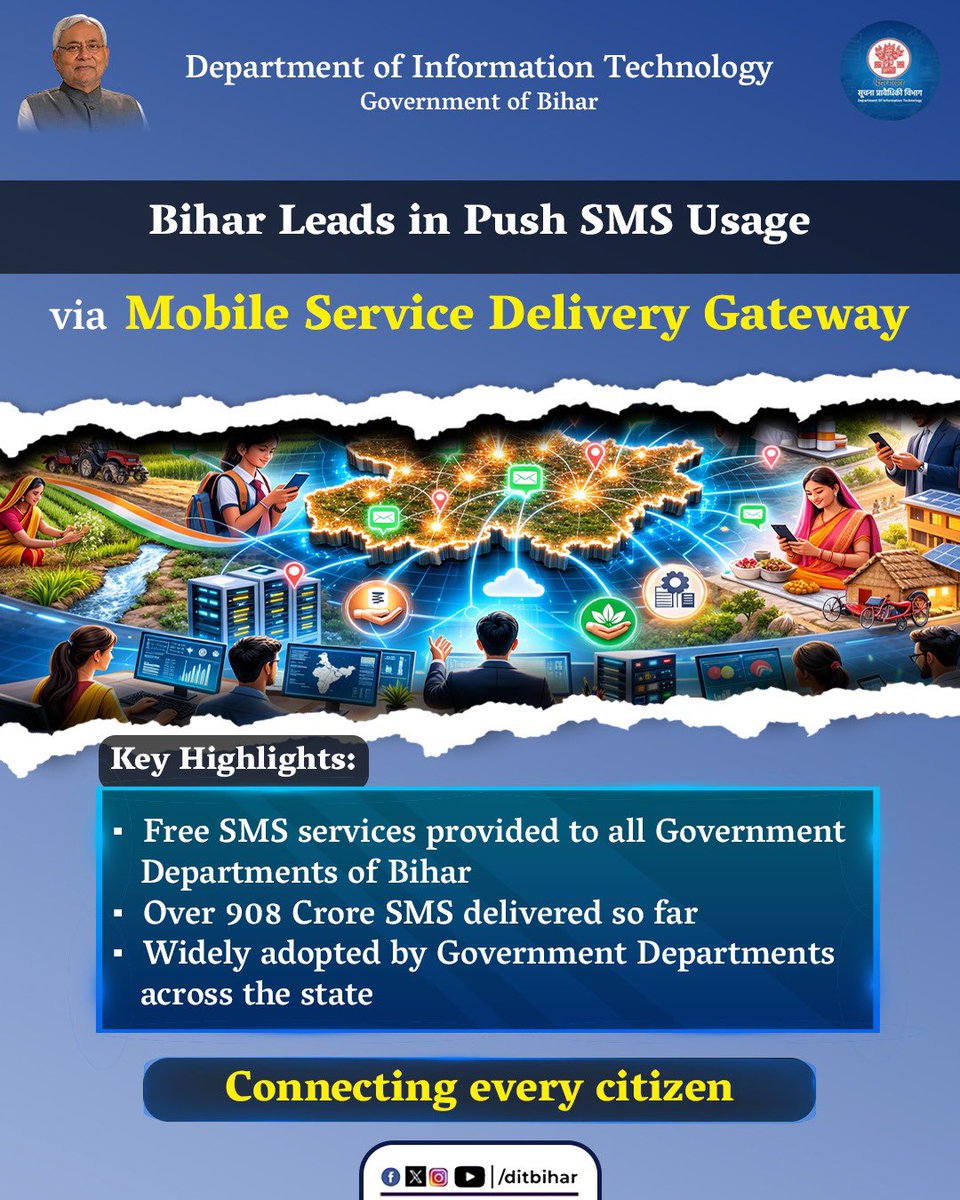 Department of Information Technology, Bihar tweet media