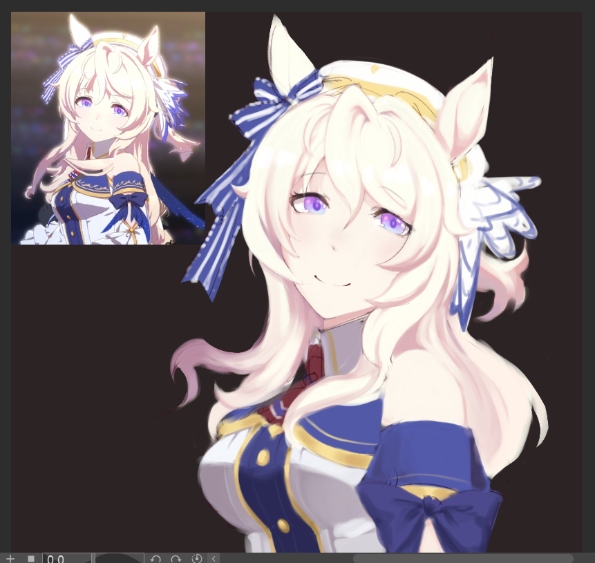 kits0up's tweet photo. cbf finishing this.. quick study #ヴィクトワールピサ #umamusume #ウマ娘 https://t.co/kEc709uubq