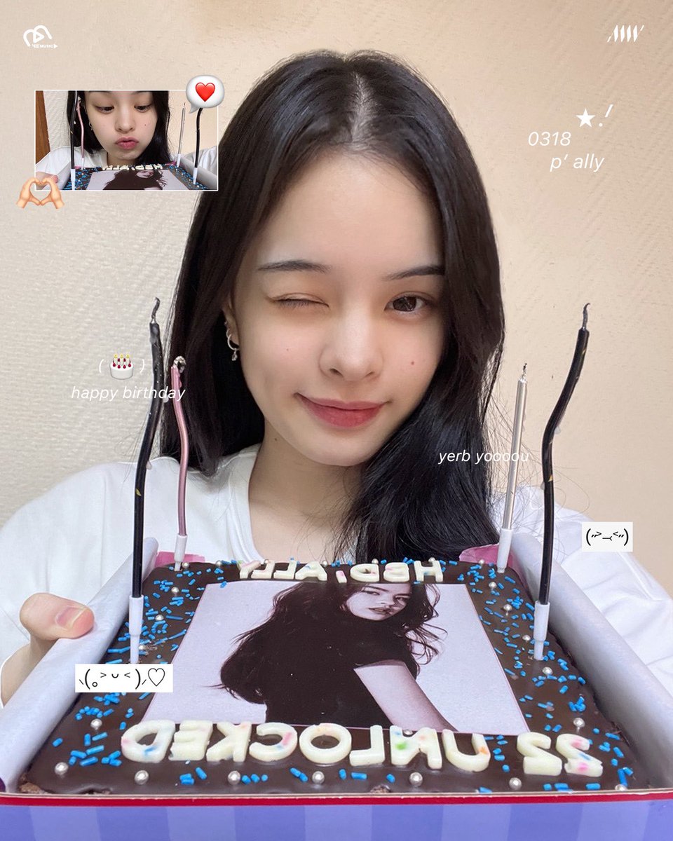 411Music_'s tweet photo. 0318⭑! p’ally 🤔

happy birthday (🎂)
@allynitibhon 

#ALLY22ndFullOfLove

#HappyAllyDay
#ALLY #allynitibhon #แอลลี่
#411Music https://t.co/H6AL51yZFj