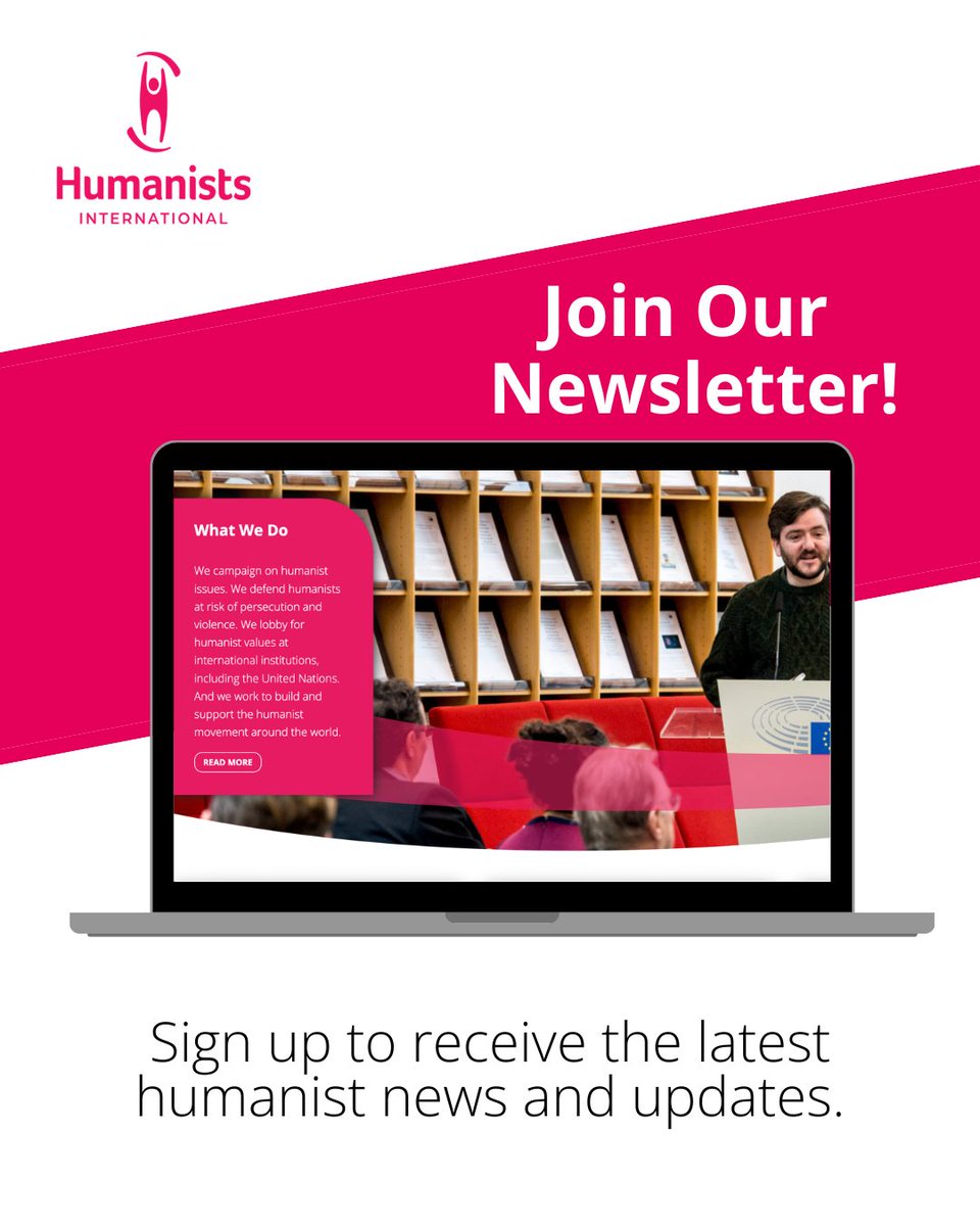 Humanists International tweet media
