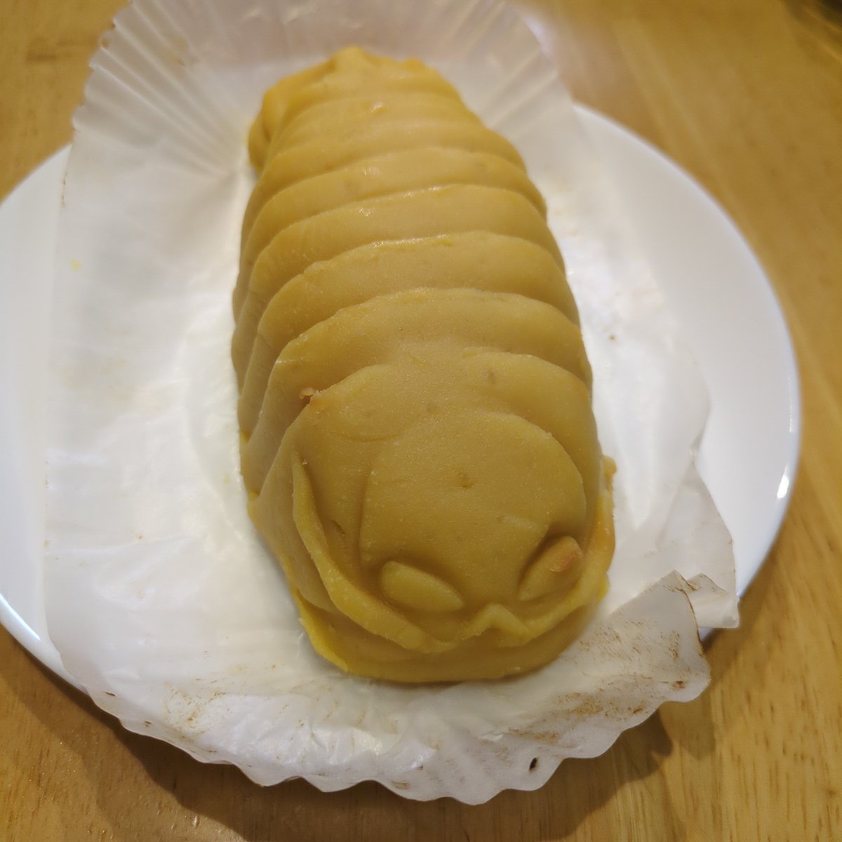 nisukeya's tweet photo. ダイオウグソクムシのスイートポテト
美味しそう https://t.co/wUsDKGRezB