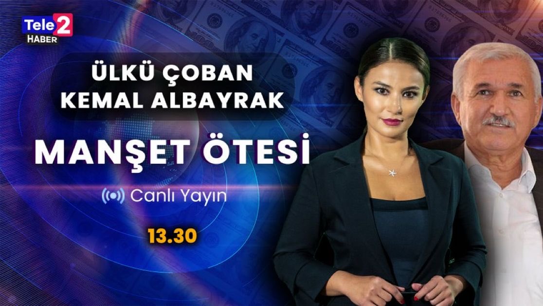 Kırıkkale 20-21.Dönem Milletvekilimiz Sayın Kemal ALBAYRAK;18 Mart 2026 Çarşamba bu gün saat:13.30 da TELE 2 TV de , Ülkü ÇOBAN ile 
“MANŞET ÖTESİ” programında gündemi değerlendirecektir.
📆 18 MART 2026
⏰ 13.30
📺 TELE 2 TV
İzlemeniz ve izletmeniz için, bilgilerinize sunarım.