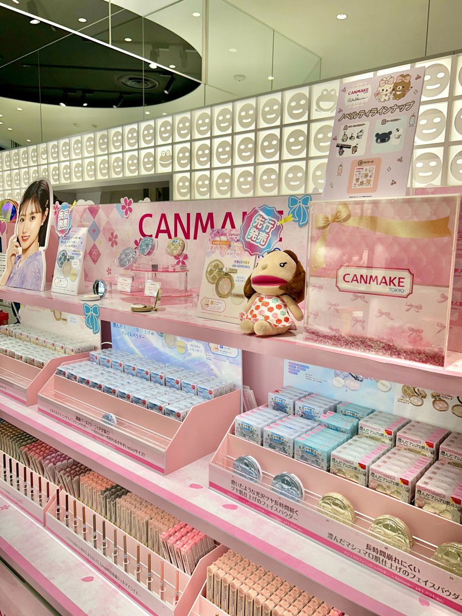 ──── ・ ｡ﾟ☆:*.☽ .* :☆ﾟ.───── CANMAKE POPUP STORE 📅：3