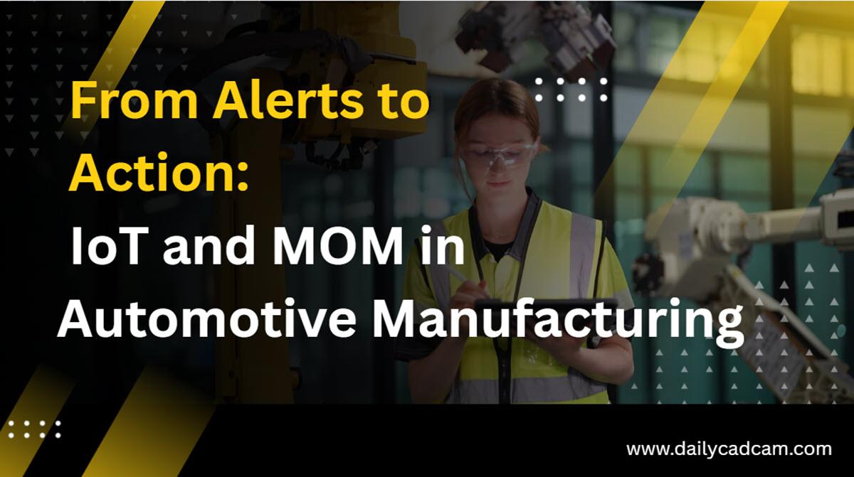dailycadcam's tweet image. From Alerts to Action: IoT and MOM in Automotive Manufacturing 
Read here - dailycadcam.com/from-alerts-to… 
#IoT #Opcenter #DELMIA #DELMIAApriso #Data #Automotive #Manufacturing
