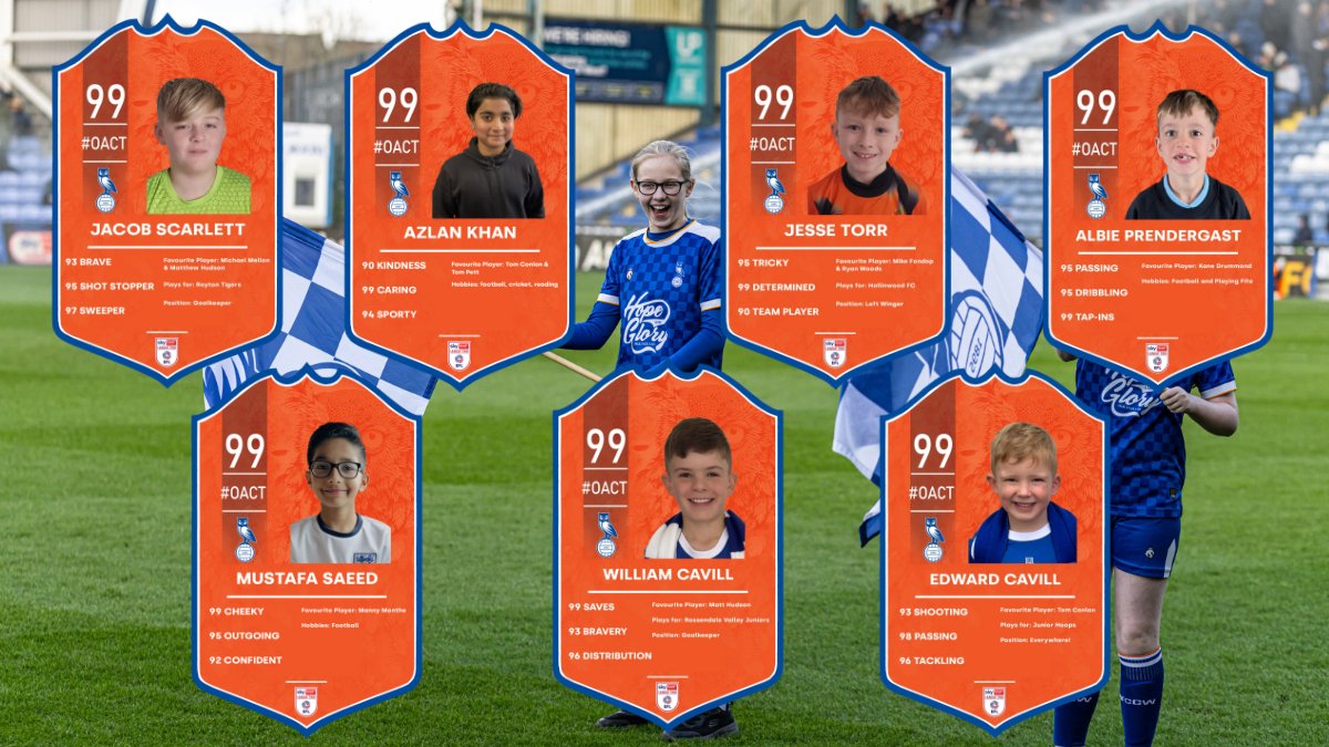 Oldham Athletic Community Trust (OACT) tweet media