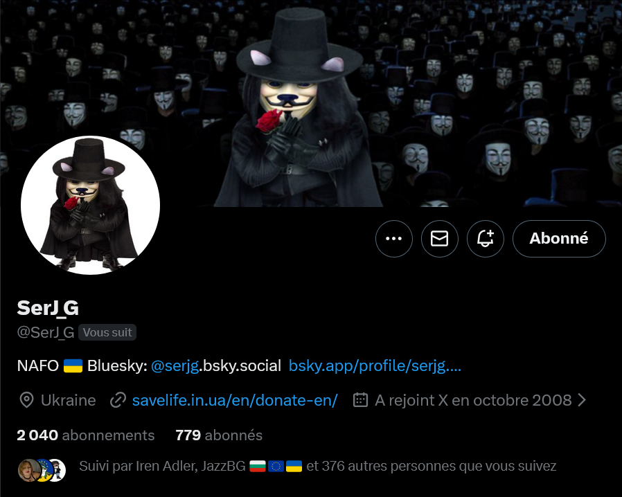 Fellas, can we boost <a href="/SerJ_G/">SerJ_G</a>? 

Thank you 🫡💙💛

#WeAreNAFO
#NAFOExpansionIsNonNegotiable