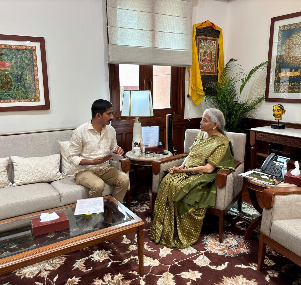 Nirmala Sitharaman Office tweet media