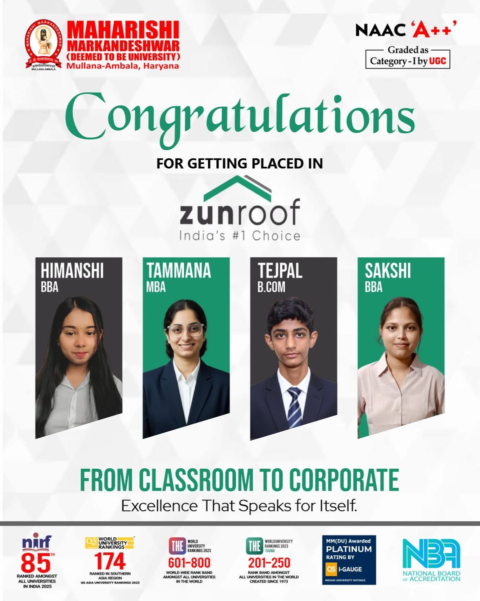 MM (Deemed to be University) tweet media