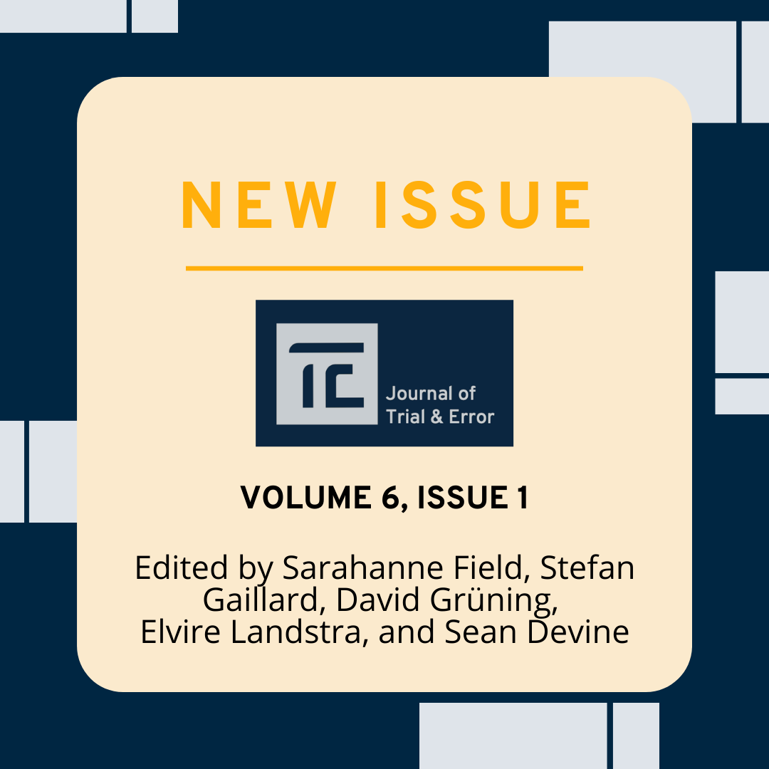 Journal of Trial and Error tweet media