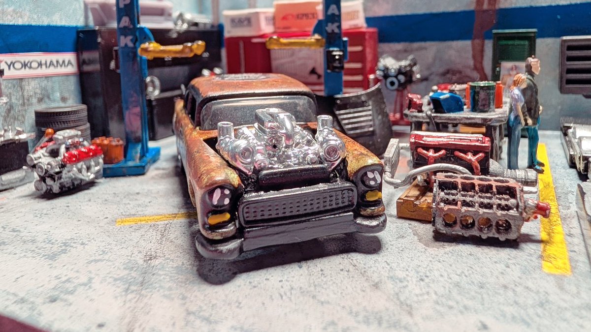 jwfanep's tweet photo. #customhotwheels #gasmonkeygarage #164scale https://t.co/l7VoDP7jHn