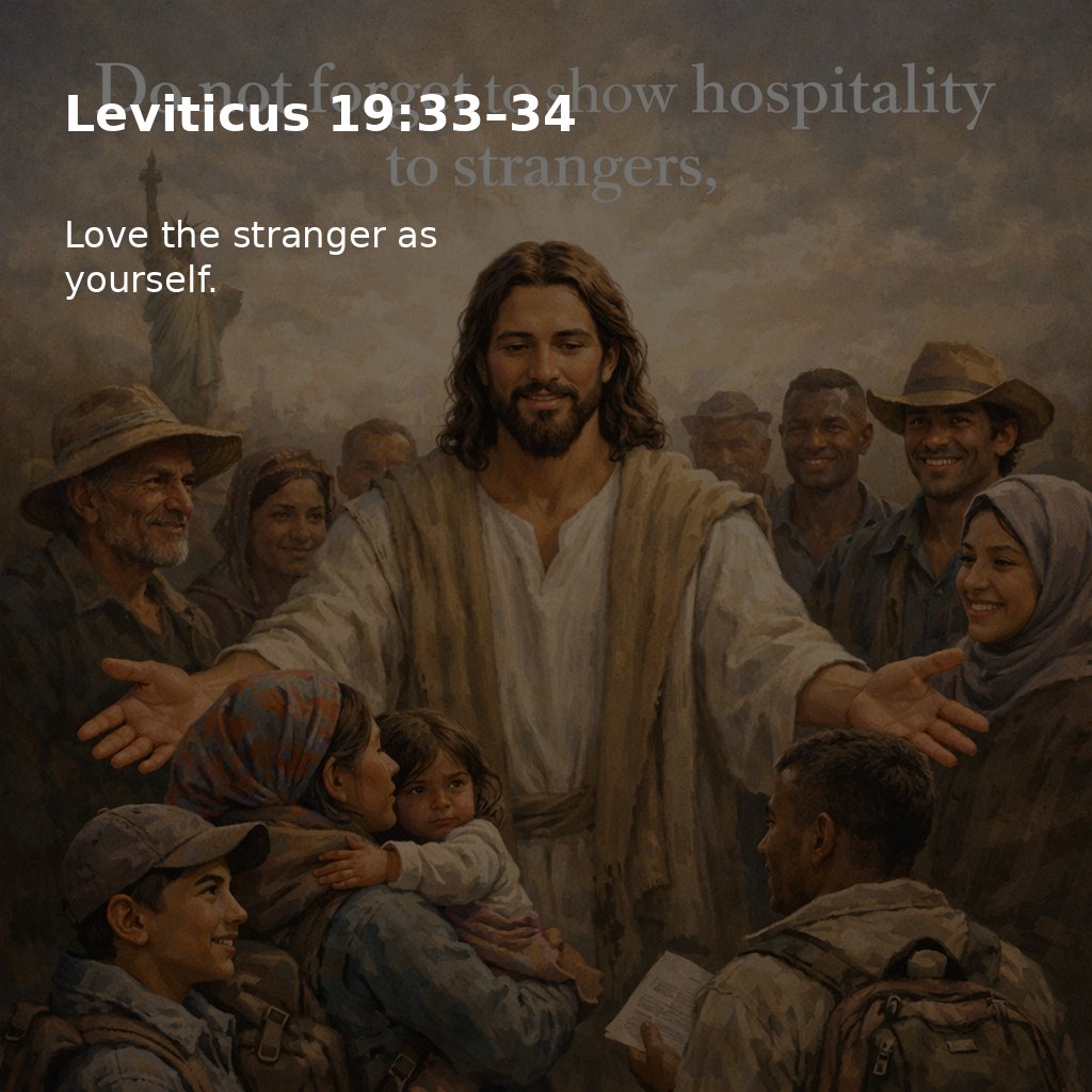 Scripture does not ask whether immigrants deserve compassion. It commands it. Yes, even if they make you miss a meal now and then, Scripture commands it.

Is Christianity a radical faith? Yes. And its hallmark is sacrificial love. Forget the gospel according to Mammon, which