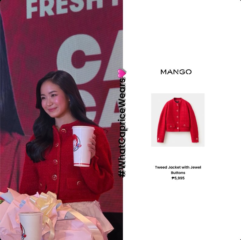 whatcapricewear's tweet photo. 260318 | Wendy's Contract Signing 

 WENDYS WELCOMES CAPRICE
#CapriceForWendys
#CapriceCayetano
#WhatCapriceWears https://t.co/KVyv9ZhUl9