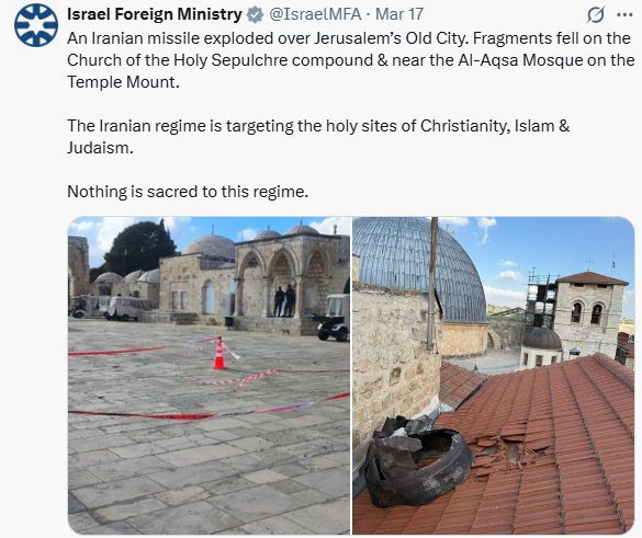 iribnews_irib's tweet photo. 🚨🚨🚨False Flag is coming...

Previously, on several occasions, the authorities of #Iran announced that the Israeli authorities intend to use a #false_flag to blame Iran for damaging the #AlAqsa Mosque. https://t.co/dbVhbgdJYo