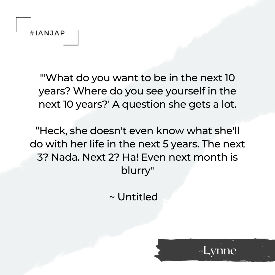 Reflect on our midweek excerpt 

🎙From: Untitled
By: Lynne 

Let us know your thoughts in the comments 👇

And this is not just poetry !¡
#IANJAP