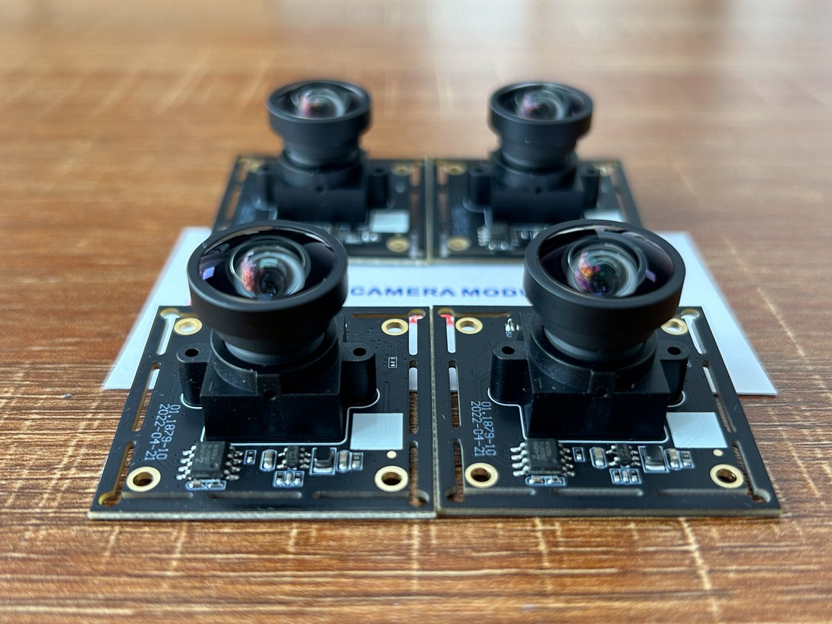 CMTcameramodule's tweet photo. 2MP, Global Shutter, Color Image, 60FPS High Frame Rate, USB Camera Module with Onsemi AR0234 Sensor 

Our current module size is 38MM x38MM (32MM x32MM) and customization is fully supported; Also we have a wide range of different FOV lenses for you to choose, from 40° to 200°. https://t.co/xWDs761Fuc