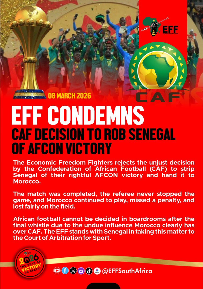 Economic Freedom Fighters tweet media