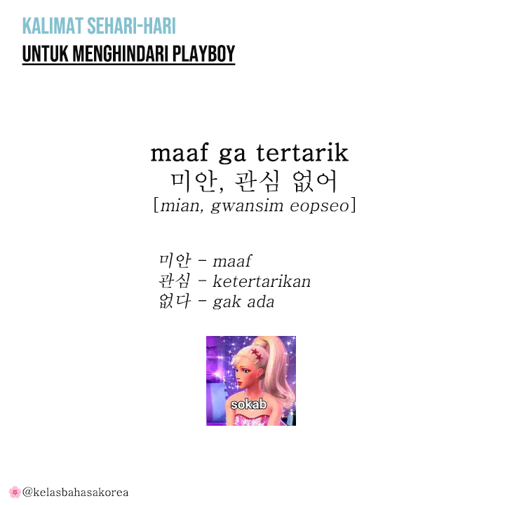 Belajar Bahasa Korea Online 🇰🇷 tweet media