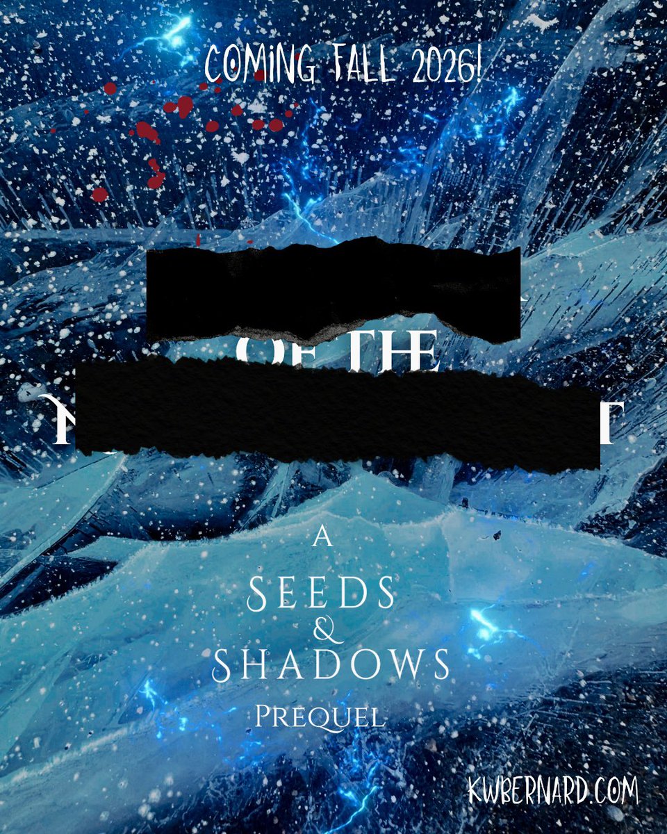 The title reveal for the Seeds &amp; Shadows standalone prequel is coming Monday. But you can see it Friday if you’re signed up for my newsletter.
 
eepurl.com/ilF09n