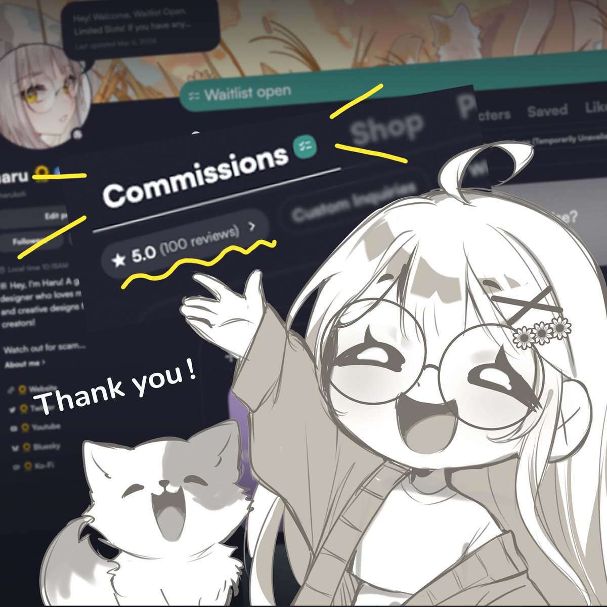 haru 🌻 tweet media