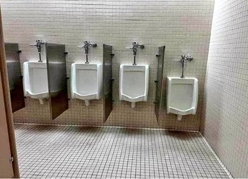 Adalet bakanlığının tuvaletlerinde tadilat yapılmış