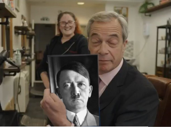Parody Nigel Farage tweet media