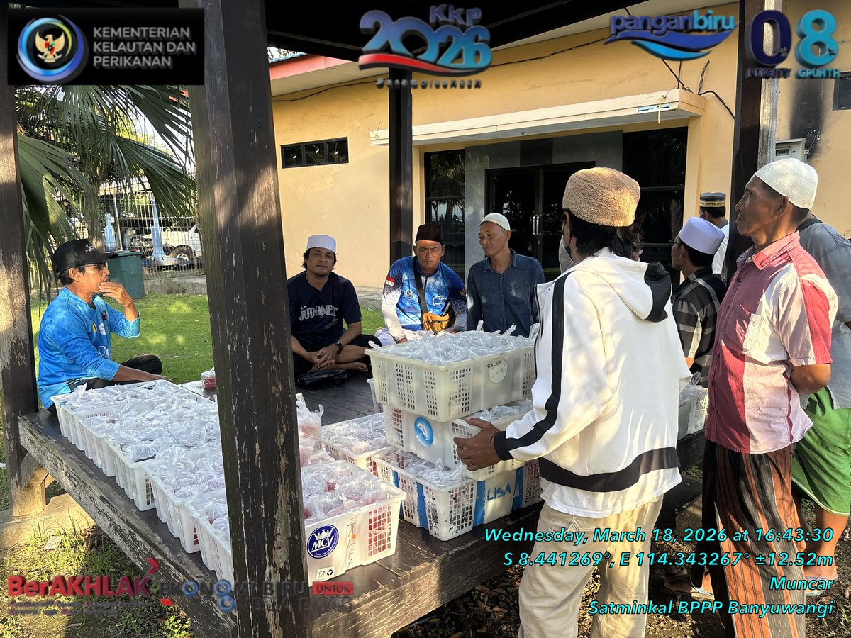 Davi_Choiris's tweet photo. Rabu (18/03/26) A. Davi Choiris, Luhkan kab Banyuwangi, Pendampingan NBA dan Kub Sumber Berlian - Muncar
@bppsdm_kp @pusluhkp @disperikananbwi @bppsdm_bp3bwi
#luhlapor #GiatLuhkanSatminkalBWI https://t.co/PgQzQBWoCy
