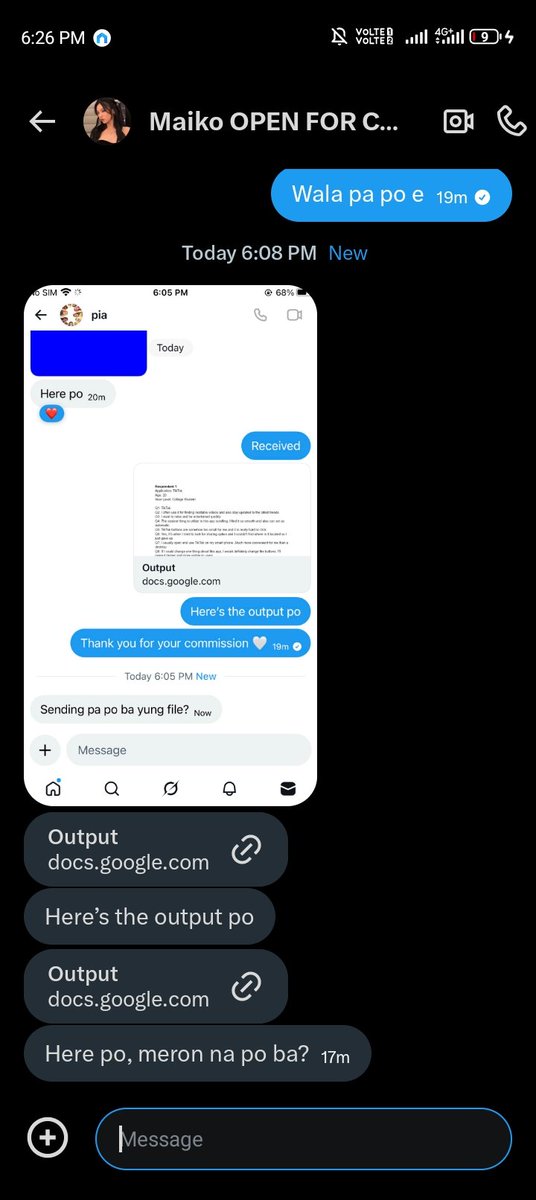 Vouch for <a href="/maikocomstwt/">Maiko OPEN FOR COMMISSION</a> legiiit
Thank youuu!!! 🥰🥰🥰