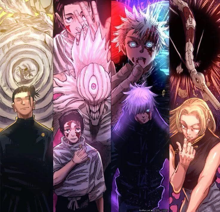 anime_shots's tweet photo. Special Grades https://t.co/xgNFtdtCWu