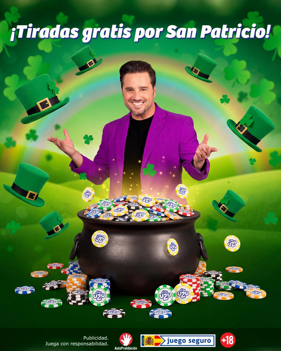 🍀 San Patricio llega a UZU con un reto lleno de suerte.

👉 Entra al blog y descubre cómo podrías ganar 20 tiradas gratis.🔗 bit.ly/4bxSIgC

¡Tienes hasta el 22 de marzo!

---------

Términos &amp; Condiciones: +25 años, residir en España.