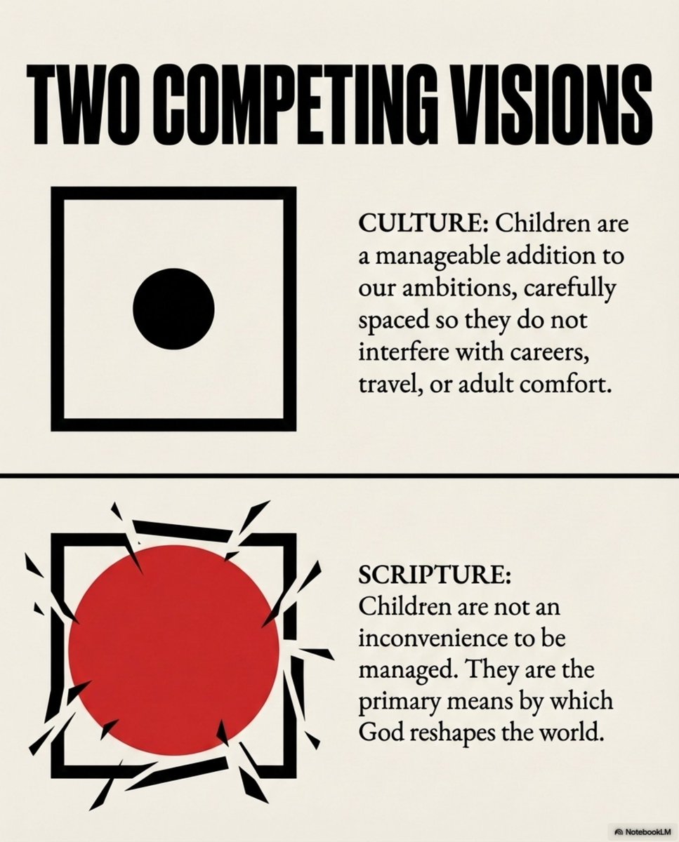TheCrossPurpose's tweet photo. Michael Teddy's article, "Why Children Matter," challenges modern culture's conditional love for children and reclaims the biblical vision of them as profound gifts and arrows for God's kingdom.

Read the full article today.
https://t.co/FEUMdPiJXH https://t.co/VooglCf0MG