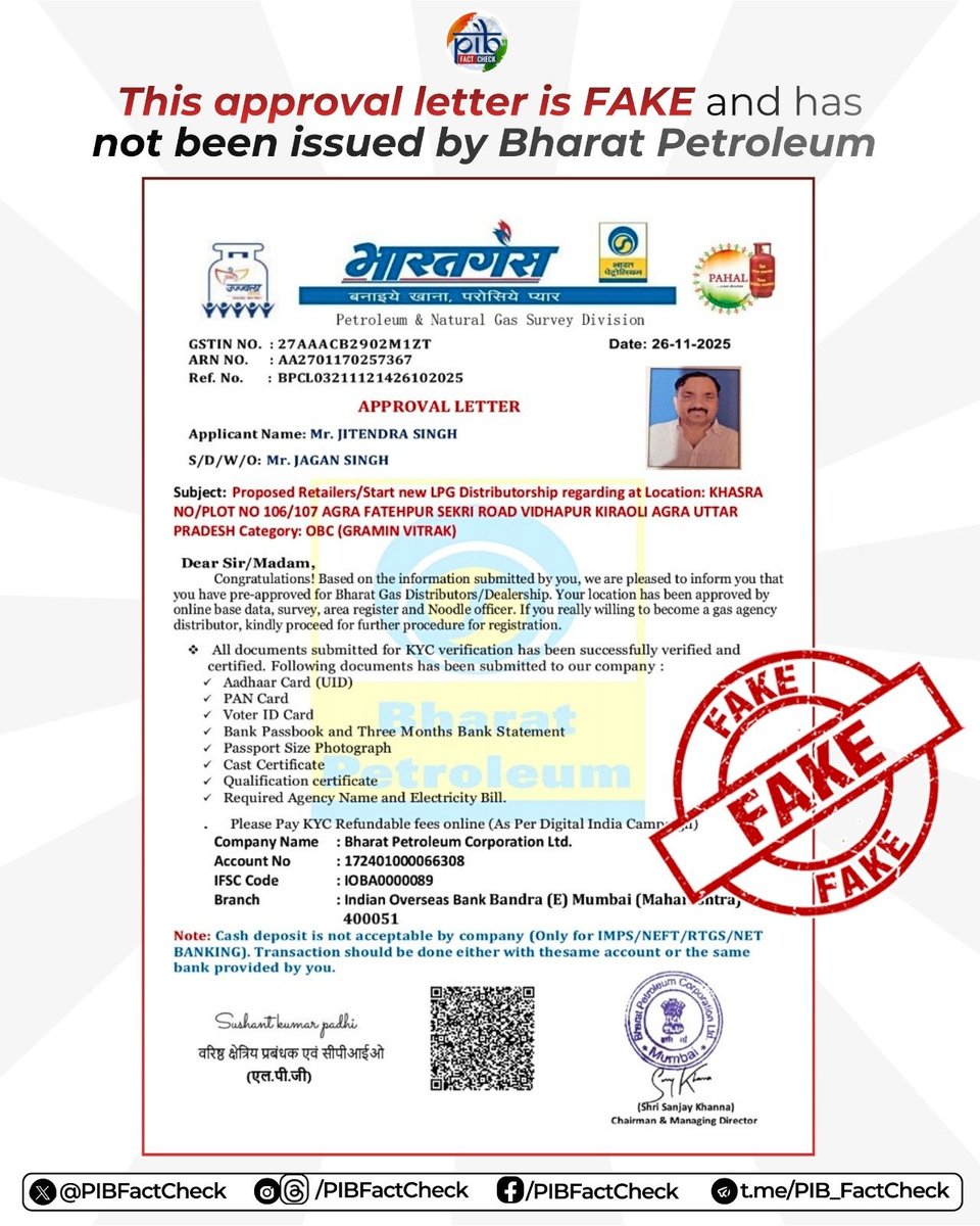 PIB Fact Check tweet media