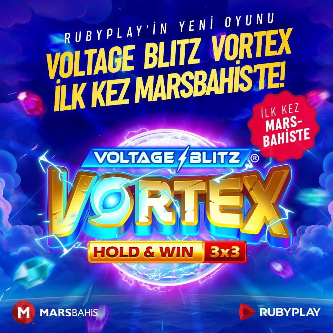 bahisadresim's tweet image. VOLTAGE BLITZ VORTEX İLK KEZ MARSBAHİS'TE ❗

RubyPlay'in yeni oyunu 💸

Süpriz oyundan süpriz kazançlar 🎁

Giriş Yap 👉 bit.ly/4qA7g6d

#voltageblitz #vortex #rubyplay