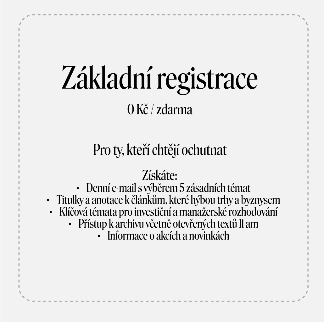 11am - Newsletter pro klíčová rozhodnutí tweet media