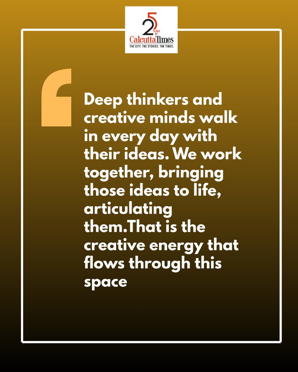 Calcutta_Times's tweet photo. In a candid chat with CT, Chairperson of KCC Richa Agarwal (who is also the CEO, Emami Art) reflects on the space’s journey, vision and what lies ahead. 🎨
#KolkataCentreForCreativity #KCC #RichaAgarwal #EmamiArt #KolkataArt #ArtInKolkata #CulturalHub #ArtSpaces #IndianArt https://t.co/sZJWDC8Qo3