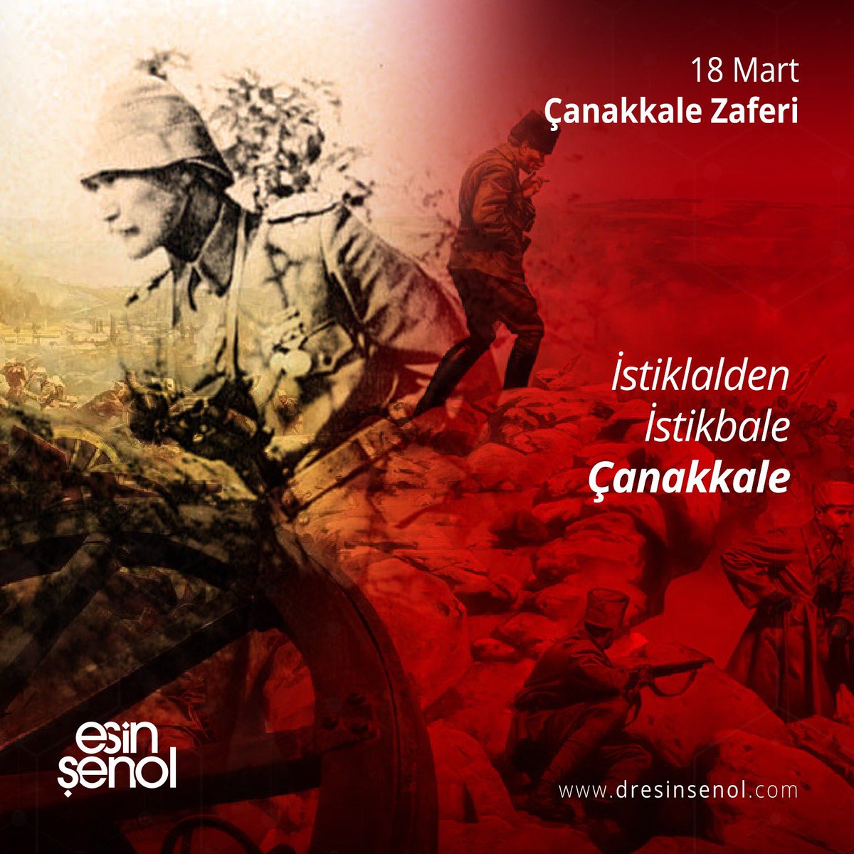 Minnetle
Bir ulusun doğuşu 
#18MartÇanakkaleZaferi