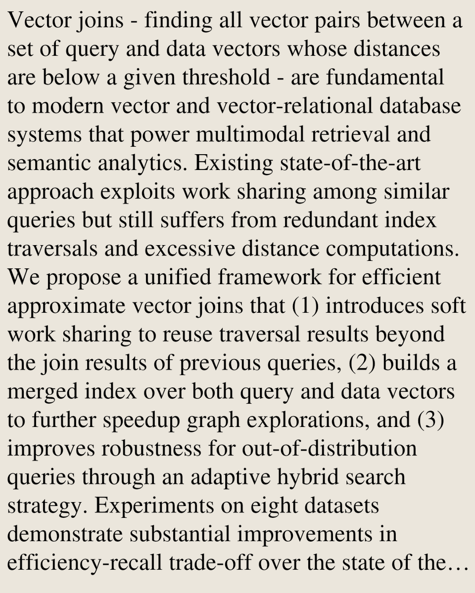 Databases Papers arXiv tweet media