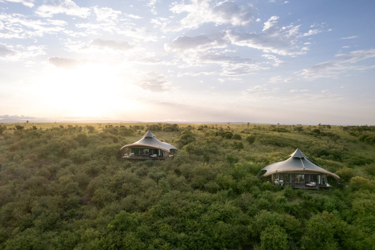✨ Experience Mahali Mzuri, Sir Richard Branson’s award-winning luxury safari camp in the heart of the Maasai Mara!  Indulge in world-class hospitality, thrilling game drives, and breathtaking wilderness.  #Magcalkenya #Masaimara