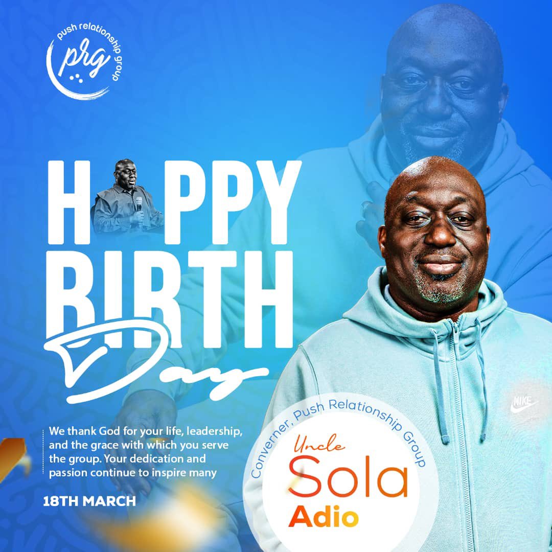 solaadio's tweet photo. Today is #WorldUncleSolaDay.

My birthday today. Another year again of God’s blessings and faithfulness.

Please celebrate with me. 🎂🎉🎁 https://t.co/UnkZO30QcN